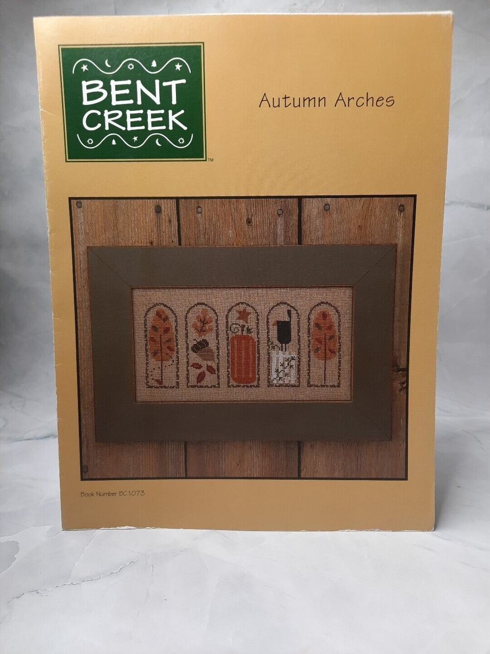 Vintage Bent Creek Cross Stitch Sampler Pattern Autumn Arches BC1073